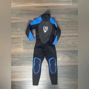 EVO Kids Wetsuit – Full Body, Blue & Black –  New / With Tags